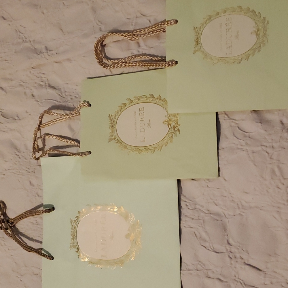 3 Laduree Bags from Paris